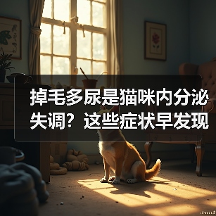 掉毛多尿是猫咪内分泌失调？这些症状早发现早治疗（图2）