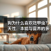 狗为什么喜欢吃甲虫?天性、本能与营养的多重原因揭秘(图3) 狗为什么喜欢吃甲虫?天性、本能与营养的多重原因揭秘(图3)