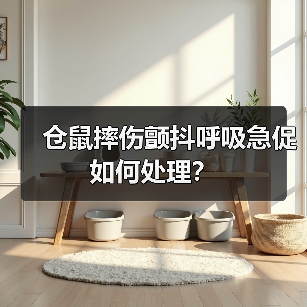 仓鼠摔伤颤抖呼吸急促如何处理？（图1）