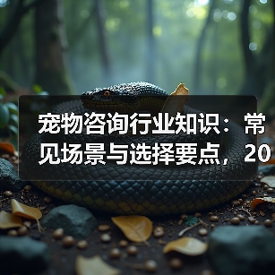 宠物咨询行业知识:常见场景与选择要点,2026年必读(图2) 宠物咨询行业知识:常见场景与选择要点,2026年必读(图2)