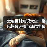 宠物百科知识大全:常见场景选择与注意事项指南(图4) 宠物百科知识大全:常见场景选择与注意事项指南(图4)