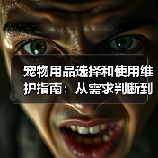 宠物用品选择和使用维护指南:从需求判断到保养全攻略(图4) 宠物用品选择和使用维护指南:从需求判断到保养全攻略(图4)