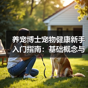 养宠博士宠物健康新手入门指南:基础概念与误区(图2) 养宠博士宠物健康新手入门指南:基础概念与误区(图2)