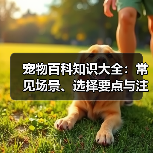宠物百科知识大全:常见场景、选择要点与注意事项(图2) 宠物百科知识大全:常见场景、选择要点与注意事项(图2)