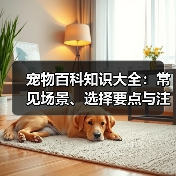 宠物百科知识大全:常见场景、选择要点与注意事项(图3) 宠物百科知识大全:常见场景、选择要点与注意事项(图3)
