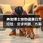 养宠博士宠物健康日常经验:需求判断、方案选择和避坑指南(图3) 养宠博士宠物健康日常经验:需求判断、方案选择和避坑指南(图3)