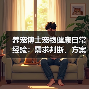 养宠博士宠物健康日常经验:需求判断、方案选择和避坑指南(图1) 养宠博士宠物健康日常经验:需求判断、方案选择和避坑指南(图1)